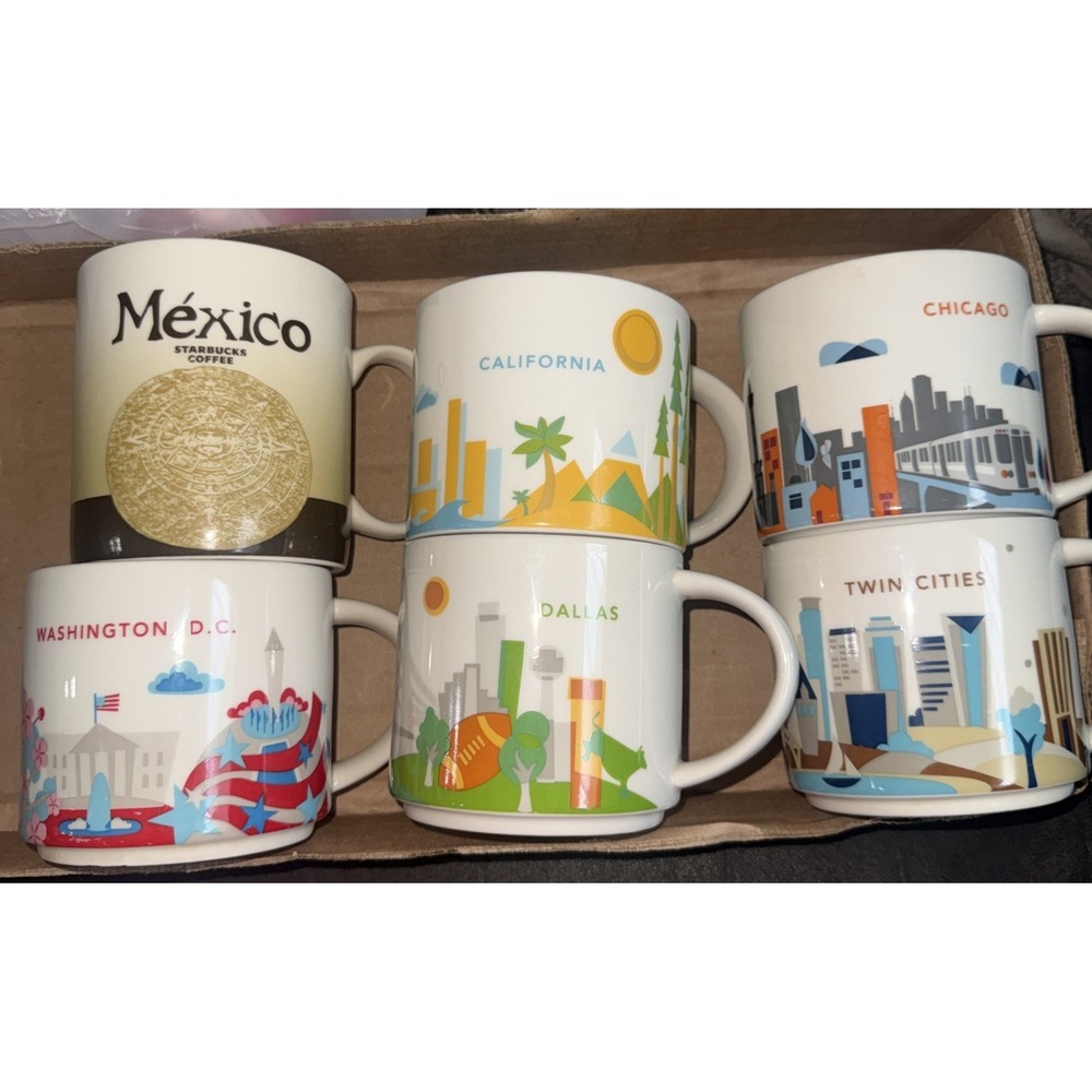 Starbucks Been There Series Across the Globe Collection Mexico & More Coffee Mug